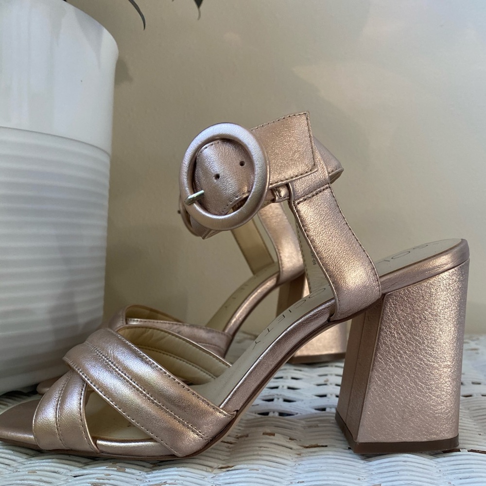 Chunky heeled sandals